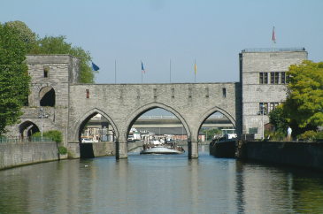 Le pont des Trous à Tournai. Photo G. Focant © SPW-Patrimoine