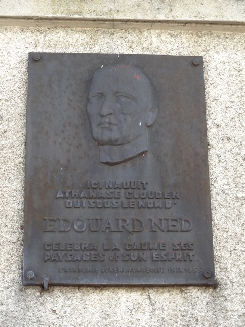 Plaque Édouard Ned (Châtillon, Saint-Léger)