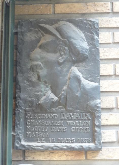 Plaque Ferdinand Davaux (Charleroi)