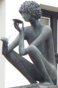Statue évoquant François Peterinck