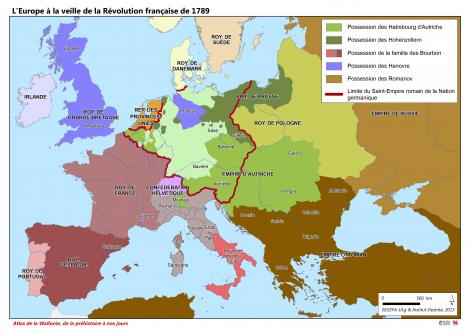 L’Europe à la veille de la Révolution française de 1789 | Connaître la