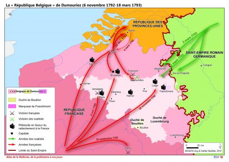 La « République Belgique » de Dumouriez (6 novembre 1792-18 mars 1793