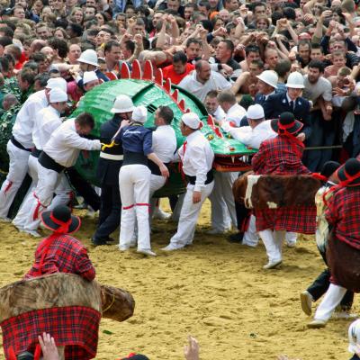 Ducasse de Mons : combat dit "Lumçon"