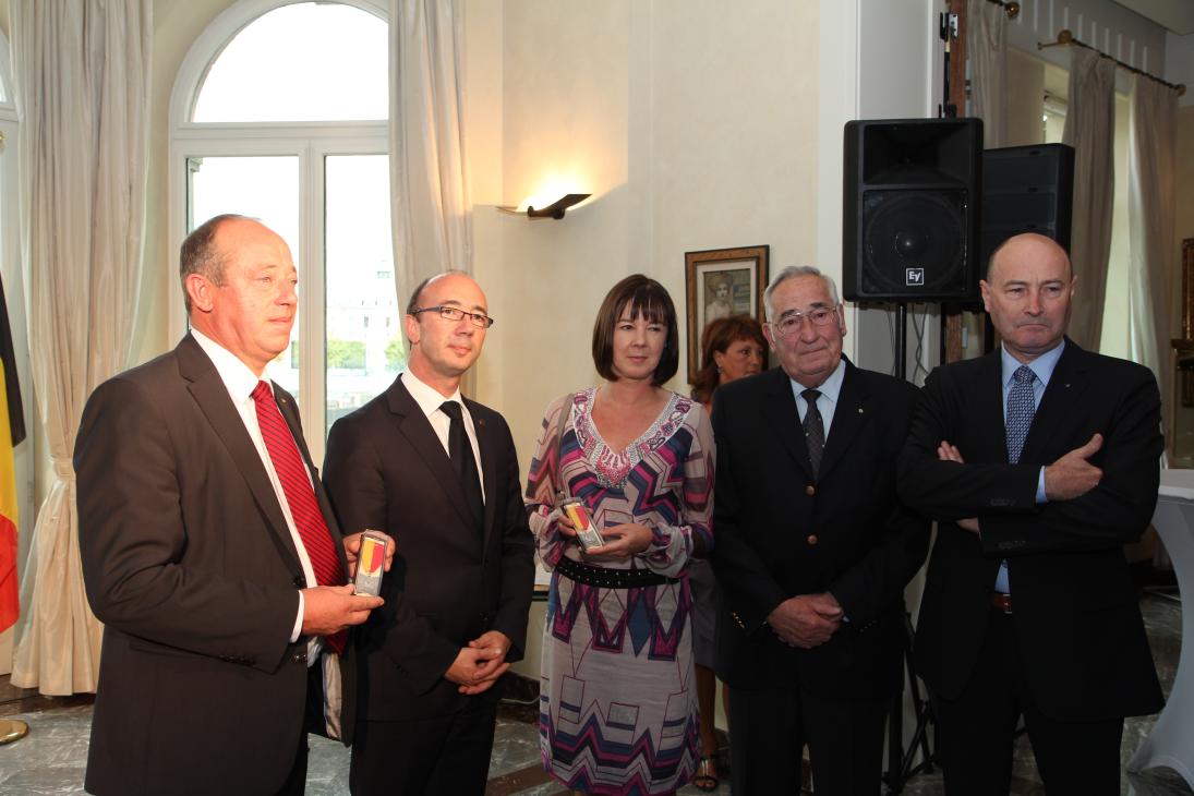 Parents de Vicky Storms, père et grand-père d'Alexis Robert avec Rudy Demotte