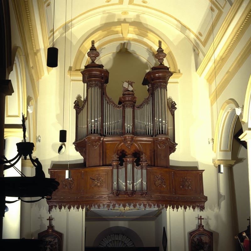 Orgue de l'église Notre-Dame de l'Assomption à Bossut-Gottechain - G. Focant © SPW