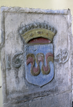 La pierre de fondation de la chapelle Notre-Dame du Bon Conseil à Huy © IPW