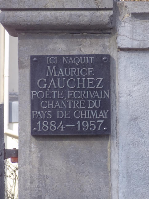 Plaque Maurice Gauchez (Chimay)