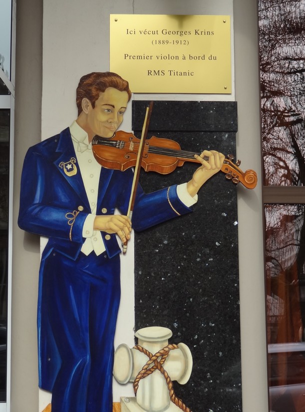 Plaque commémorative Georges Krins