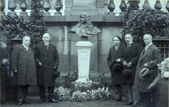 Buste Jean Varin (Liège) – inauguration du buste