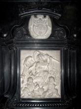 Le monument funéraire de Joseph de Nollet. © IPW