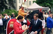 Remise du Mérite wallon à la ducasse de Mons par le Ministre-Président Paul Magnette