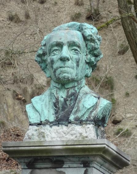 Buste Giacomo Meyerbeer (Spa – parc des Sept Heures)