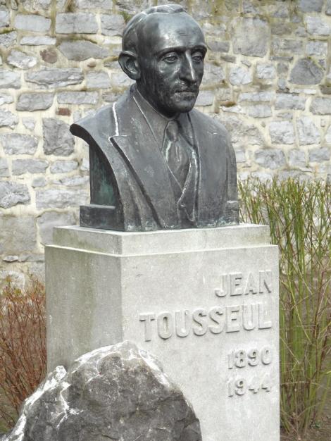 Buste Jean Tousseul 
