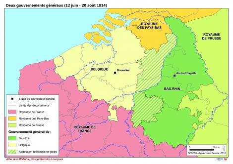 Deux Gouvernements Généraux (12 Juin – 20 Août 1814) | Connaître La ...